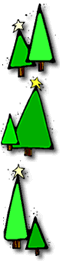 christmas trees-- vertical